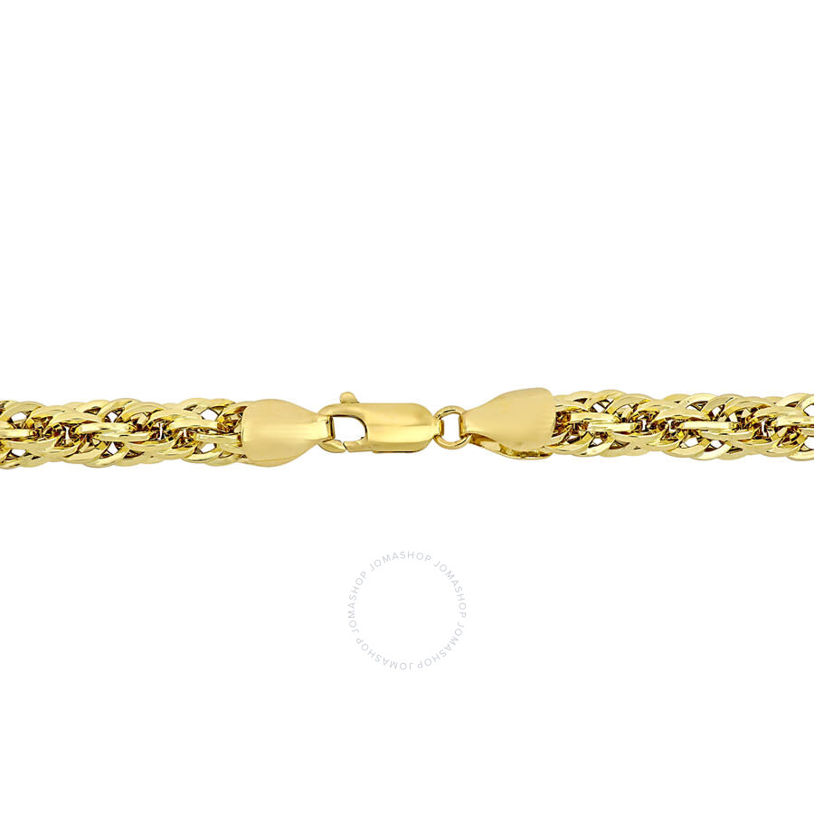 AMOUR AMOUR 6MM INFINITY ROPE CHAIN BRACELET IN 14K YELLOW GOLD