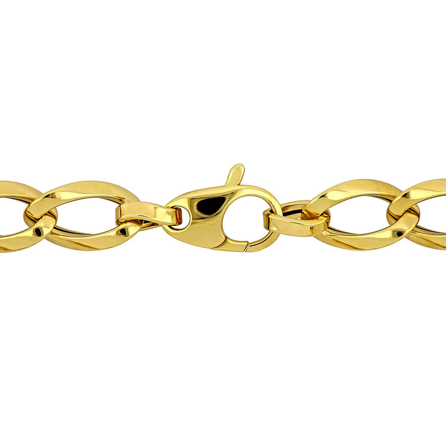 Amour 7.5mm Oval Link Bracelet In 14k Yellow Gold - 7.5 In In Yellow