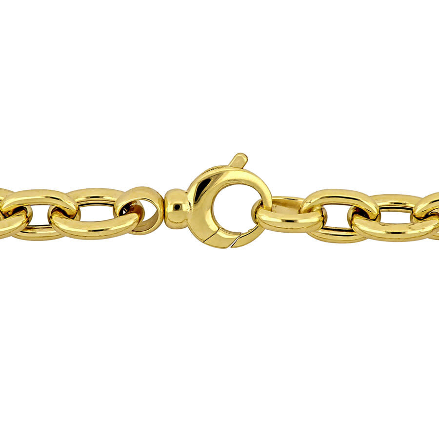 Amour 7.5mm Oval Link Bracelet In 14k Yellow Gold - 7.5 In In Yellow