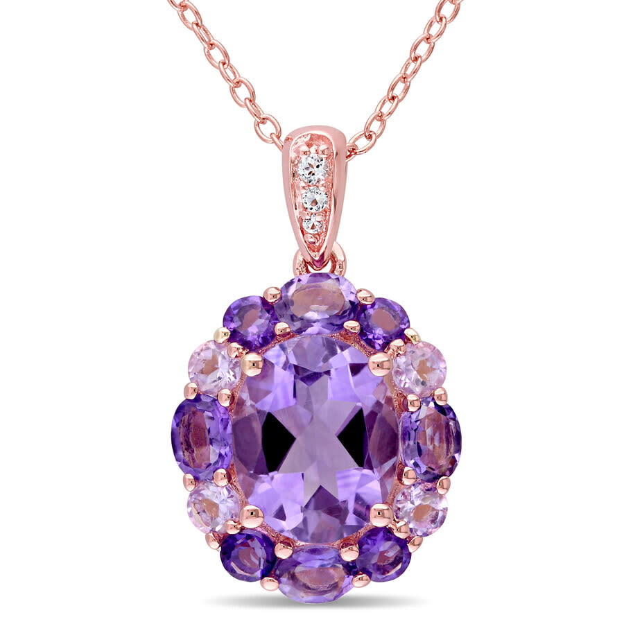 Shop Amour 3.69 Ct Tgw Amethyst In Pink