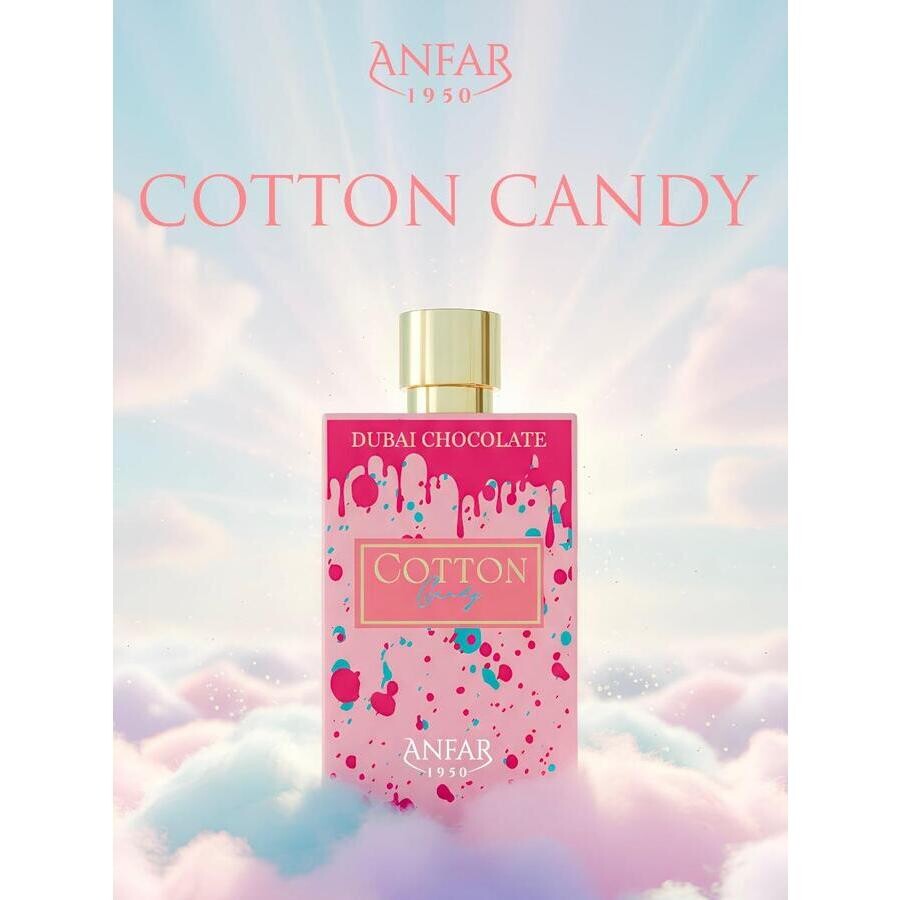 Anfar Unisex 1950 Cotton Candy Dubai Chocolate Extrait De Parfu Extrait De Parfum 2.7 oz Fragrances