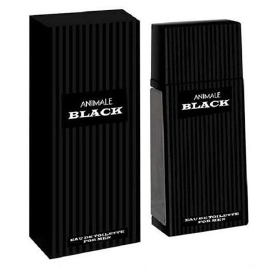 Animale Men's Black Edt 3.4 oz Fragrances 878813001251 In Black