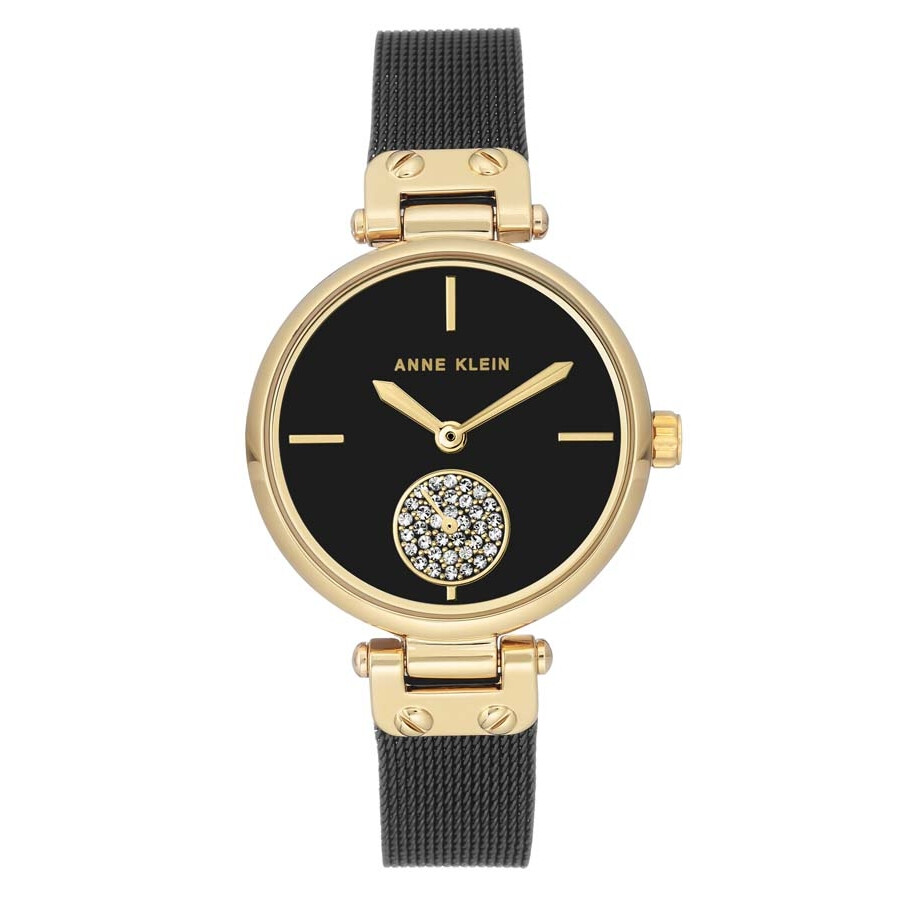 特別価格Anne Klein Women's Japanese Quartz Dress Watch with Metal Strap, Black, 8 (Model: AK/2716BKST)並行輸入 Anne Klein Women\u0027s Japanese Quartz Dress Watch (Model: AK⁄3780BKGB