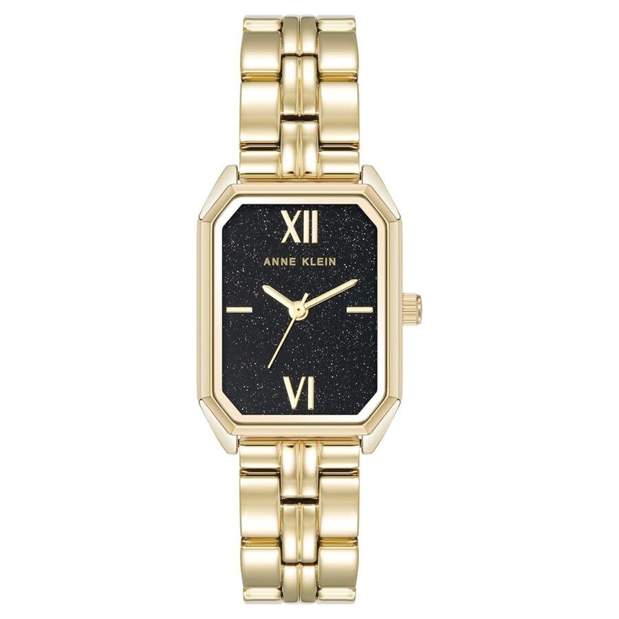 Anne Klein Classic Black Dial Ladies Watch AK/3774BSGB
