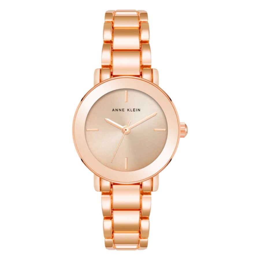 Anne Klein Classic Rose Gold-tone Dial Ladies Watch AK/5088RGRG