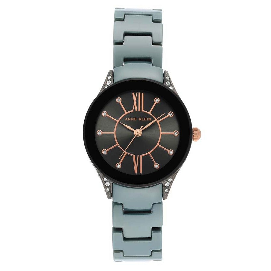  Gunmetal Dial Ladies Watch 