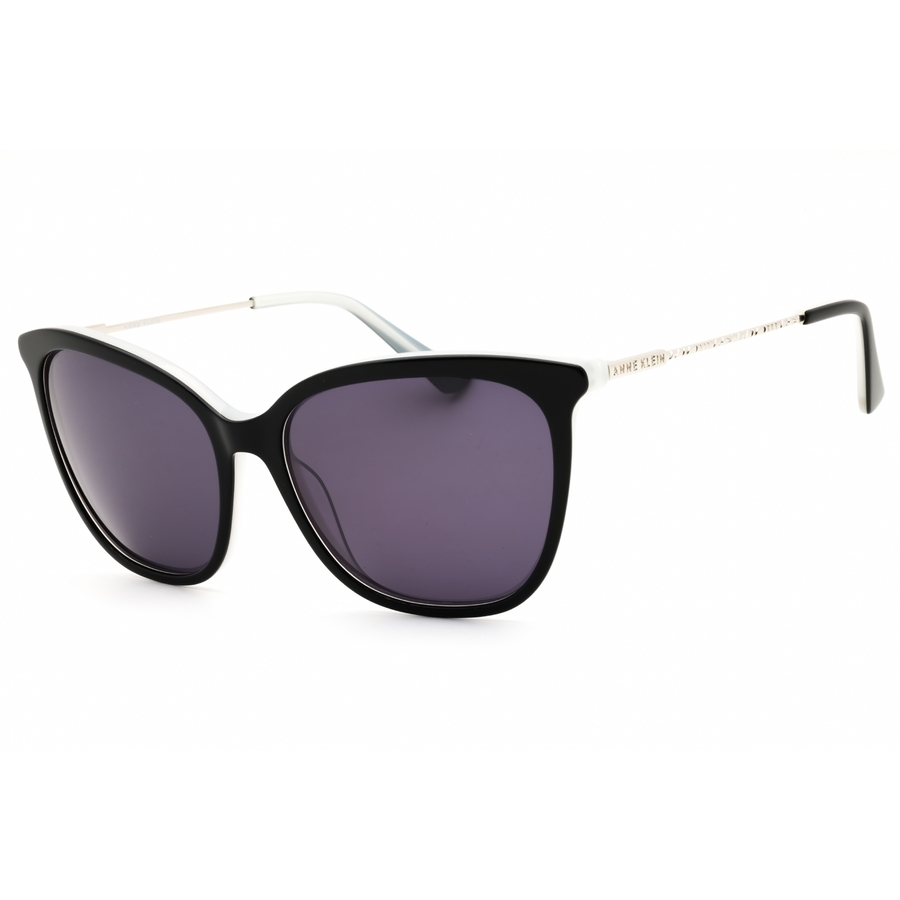 Anne Klein Ladies Black Cat Eye Sunglasses Ak7083 In ["black"]