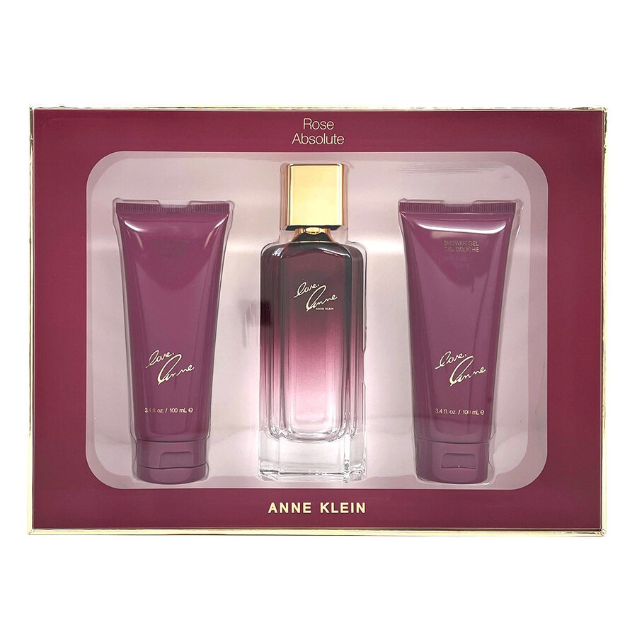 Anne Klein Ladies Love Anne Rose Absolute Gift Set Fragrances 849017008889