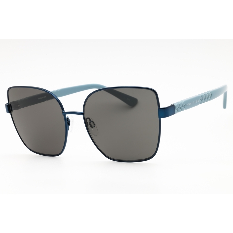 Anne Klein Ladies Multi-color Rectangular Sunglasses Ak7086 In ["grey"]