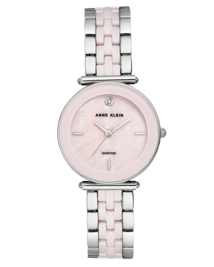 Anne Klein Light Pink Dial Ladies Watch 3159LPSV AK/3159LPSV  display picture 3
