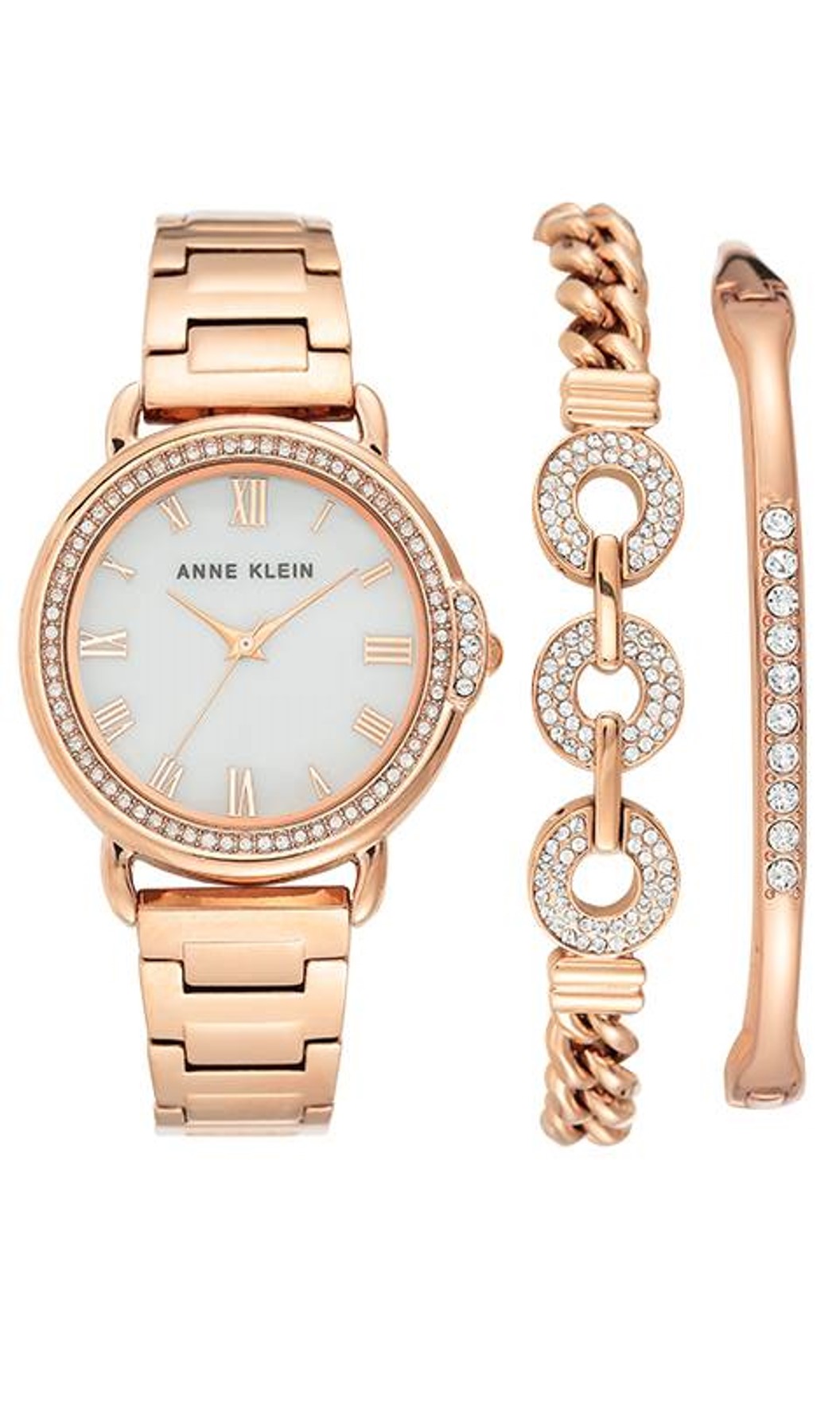 Anne Klein Quartz Crystal Ladies Premium Crystal Accented  display picture 2