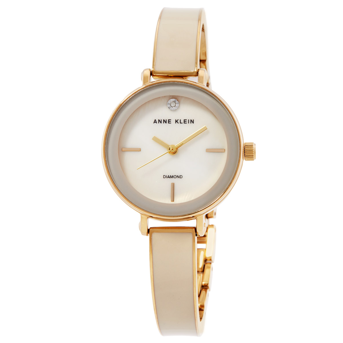 Anne Klein Quartz Mother of Pearl Dial Ladies Watch amd Bracelet