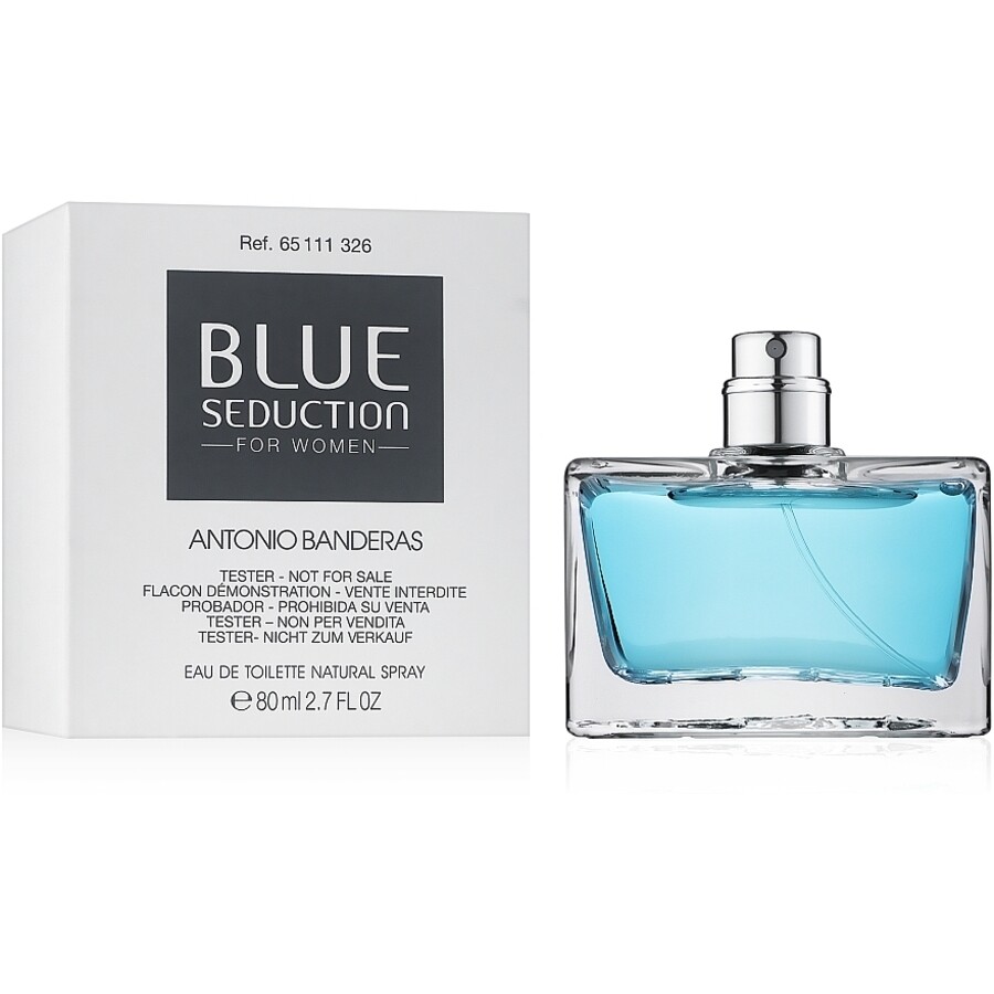 Antonio Banderas Ladies Blue Seduction Edt Spray 2.7 oz (tester) Fragrances 8411061889749