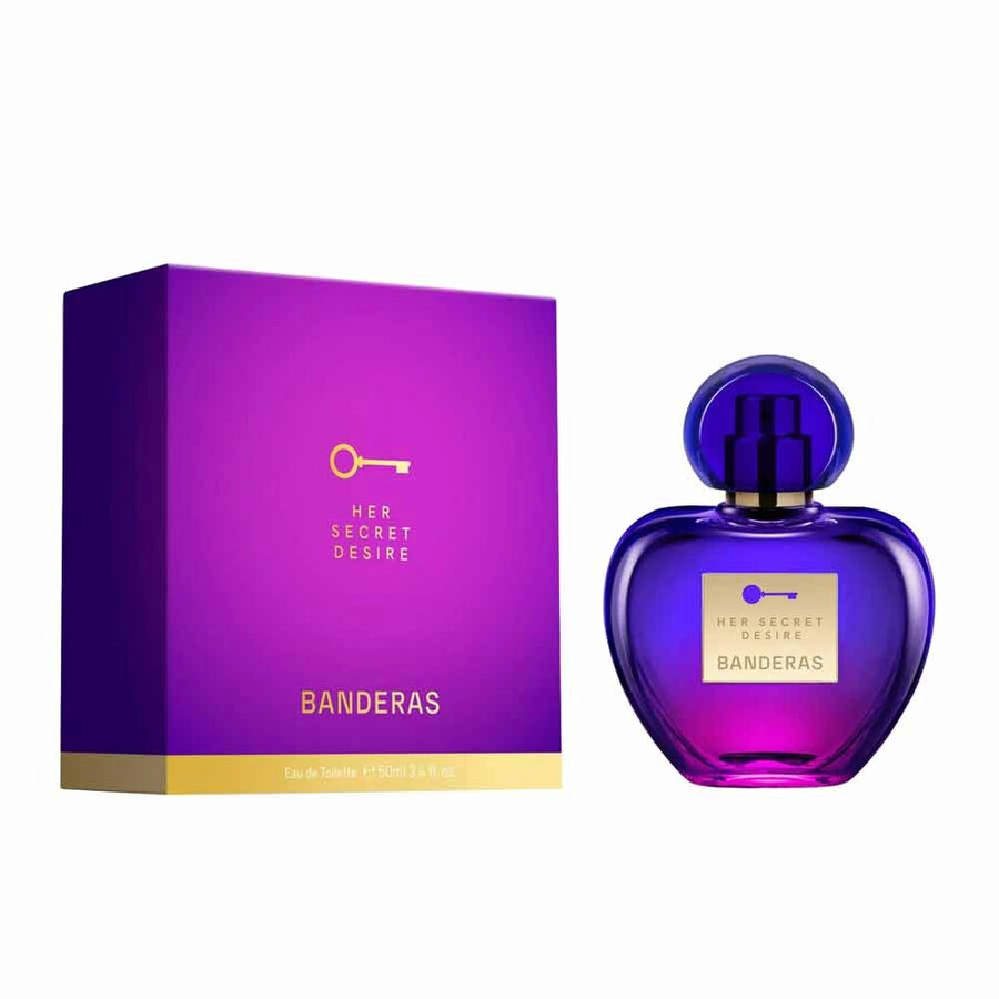 Antonio Banderas Ladies Her Secret Desire Edt Spray 2.7 oz Fragrances 8411061080771