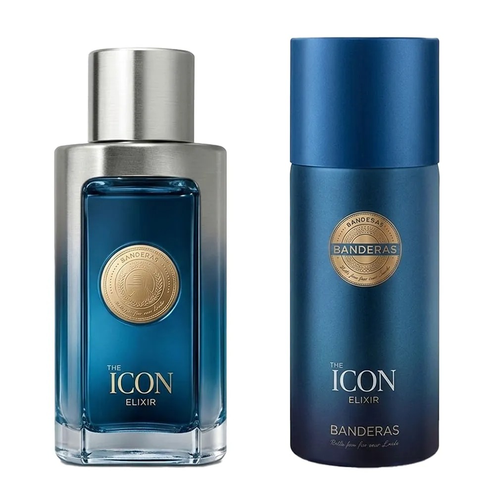 Antonio Banderas Men's The Icon Elixir Gift Set Fragrances ...