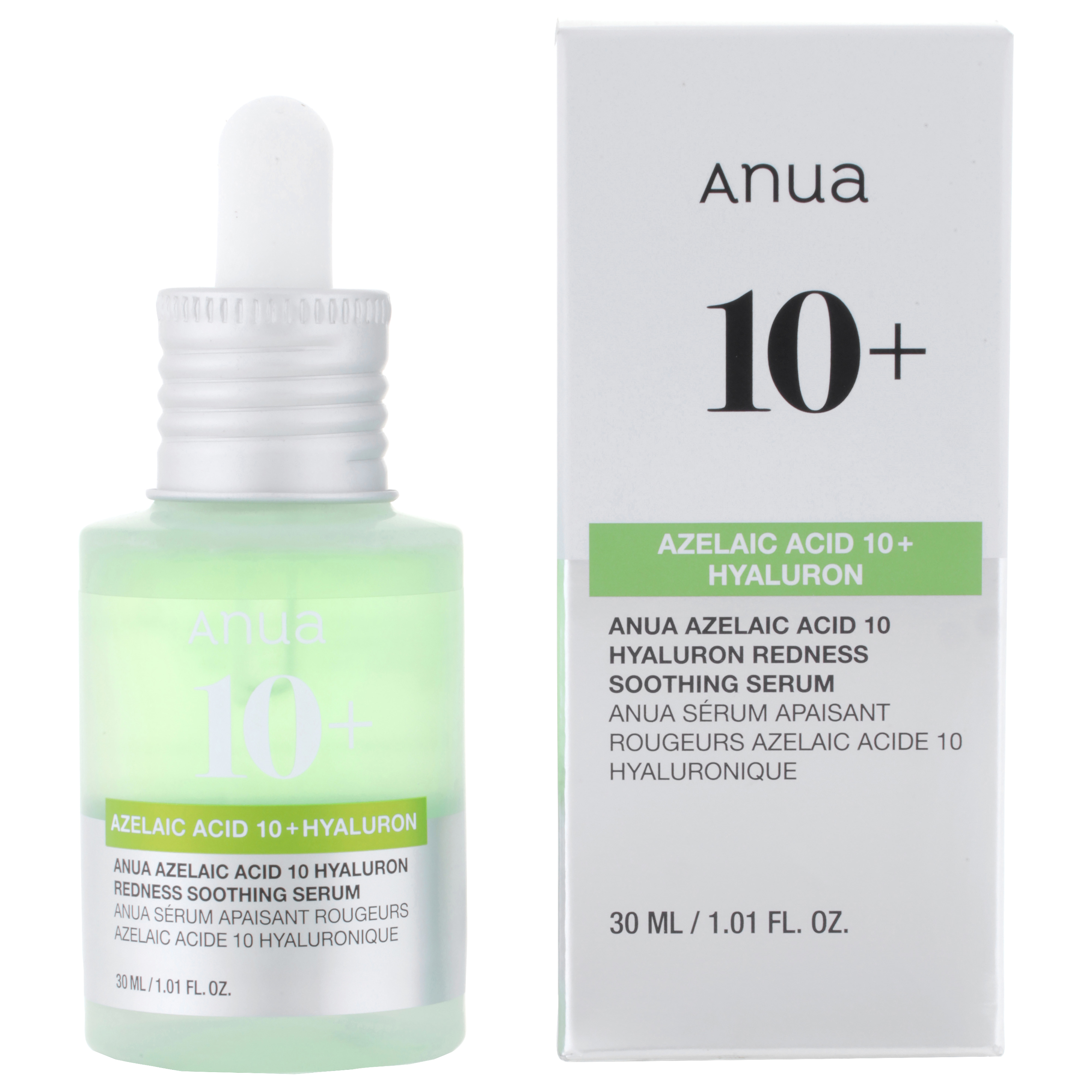 Anua Azelaic Acid 10 Hyaluron Redness Soothing Serum 1.0 oz Skin