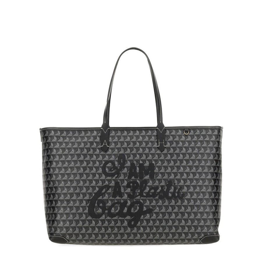 Anya Hindmarch I Am Plastic Bag Tote Bag In Multi