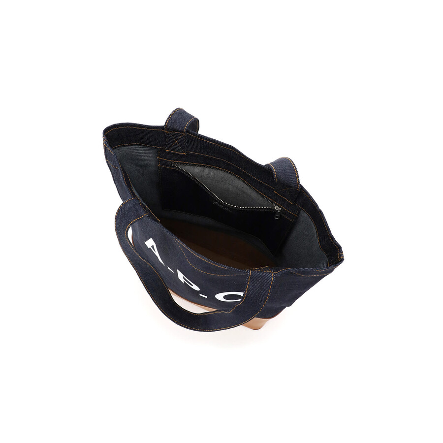 Apc A.p.c. Axelle Tote Bag In Blue