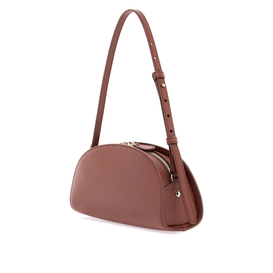 Apc A.p.c. Demi-lune Shoulder Bag In Pink