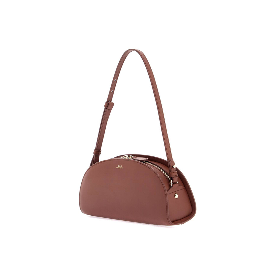 Apc A.p.c. Demi-lune Shoulder Bag In Pink