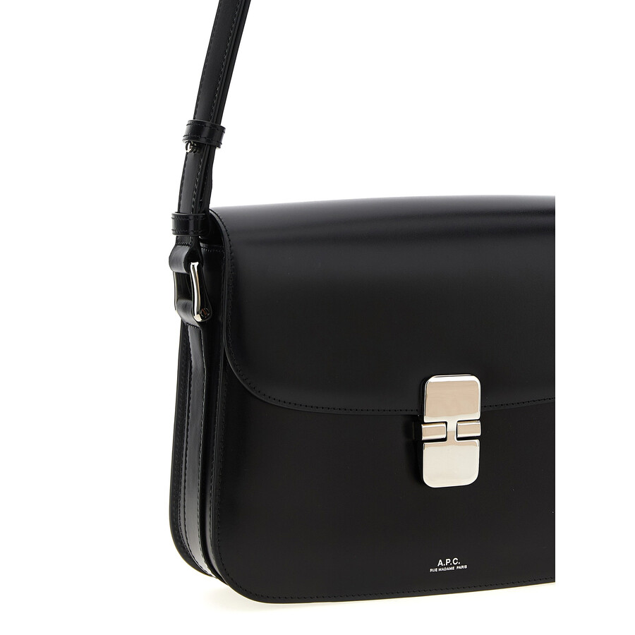 Apc A.p.c. Grace Shoulder Bag In Black