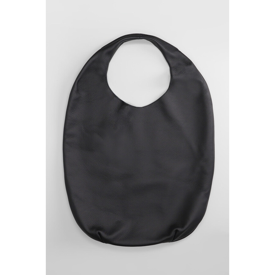 Apc A.p.c. Le Neige Hand Bag In Black Leather In Black
