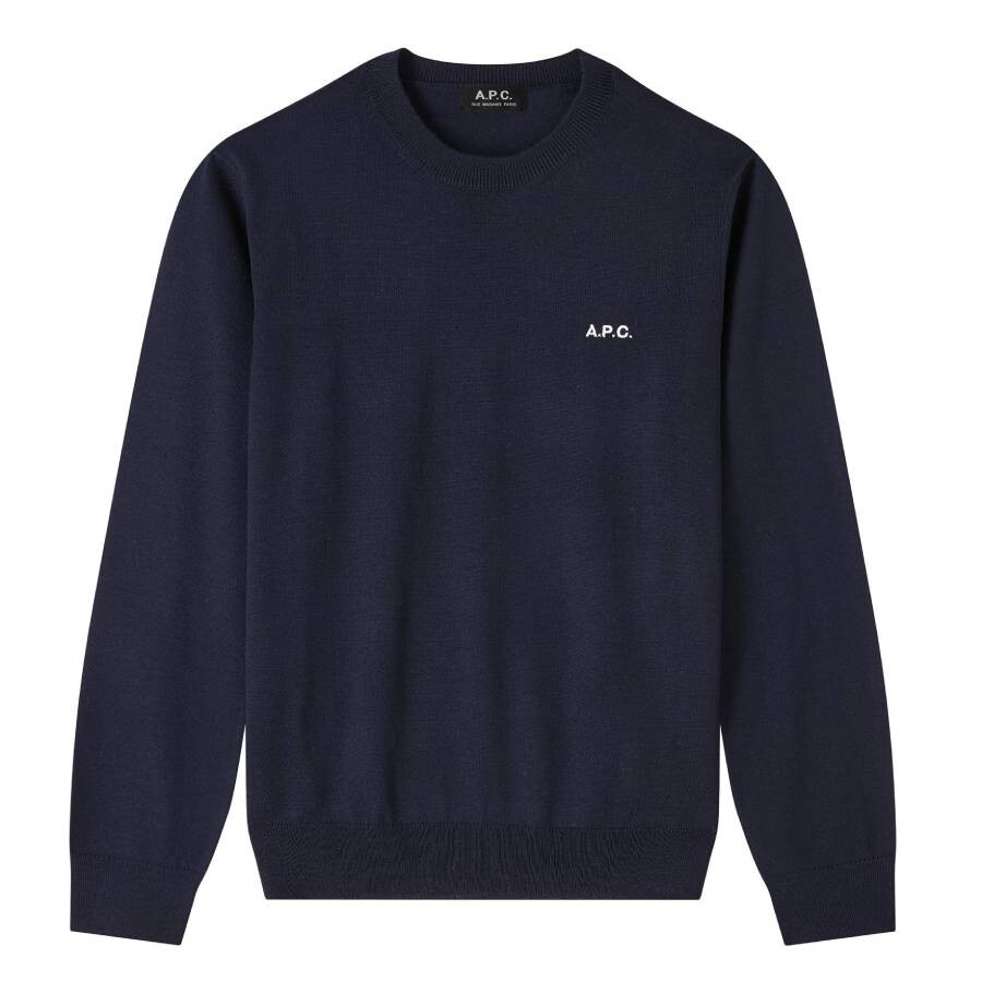 Men's Navy Blue Axel Sweater, Size Small