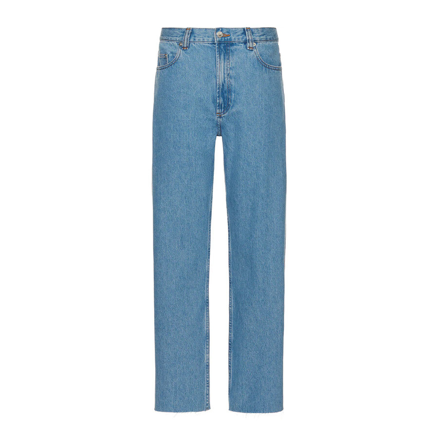 Men's Raw Edge Relaxed Jeans