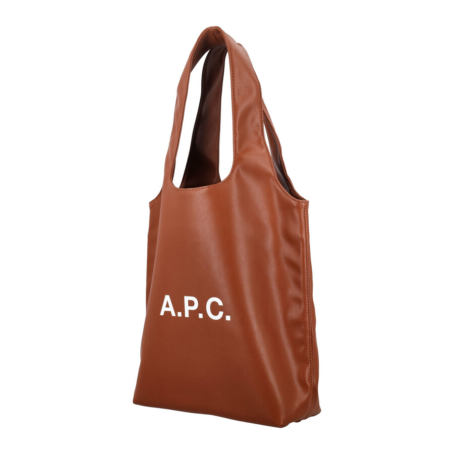 Apc A.p.c. Ninon Tote Bag In Brown
