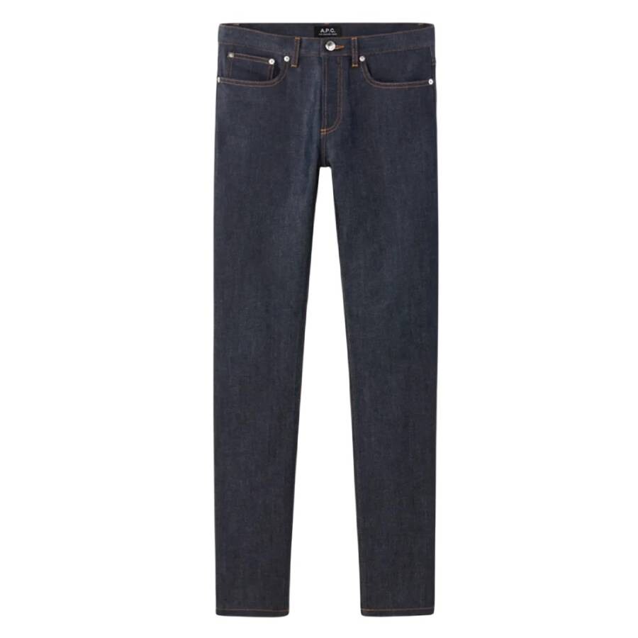 Apc A.p.c. Petit Standard Low-rise Denim Jeans In Purple