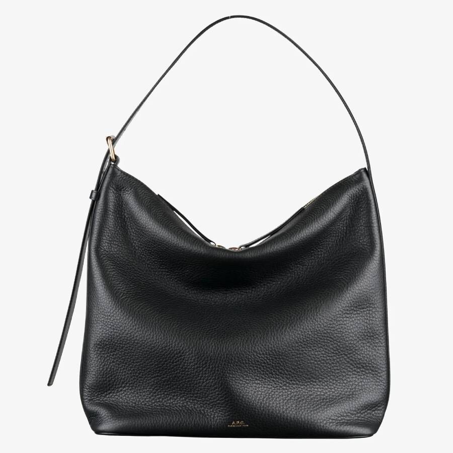 Apc A.p.c. Vera Shoulder Bag In Black