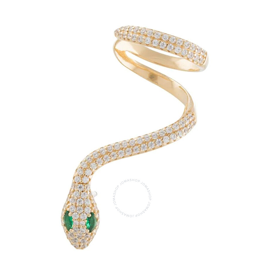 Apm Monaco Ladies Single Serpent Ear Cuff AE9534XGY Jewelry, APM