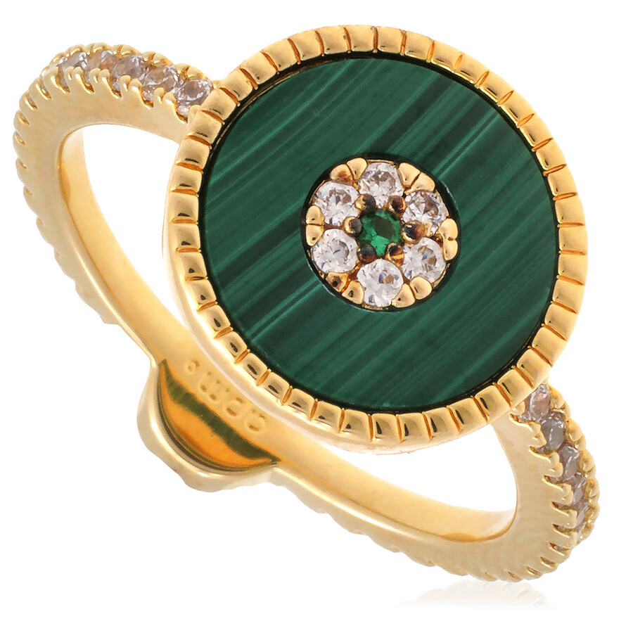 Apm Monaco Lucky Eye Ring In Yellow/gold Tone
