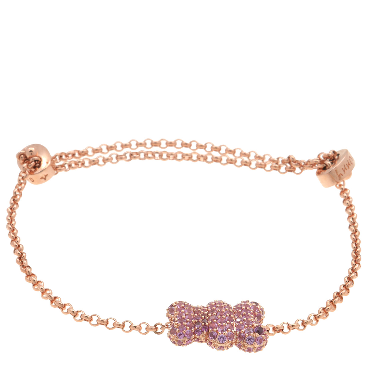 Apm Monaco Yummy Bear Rose Alloy Adjustable Bracelet, Size M PB4804KRM ...