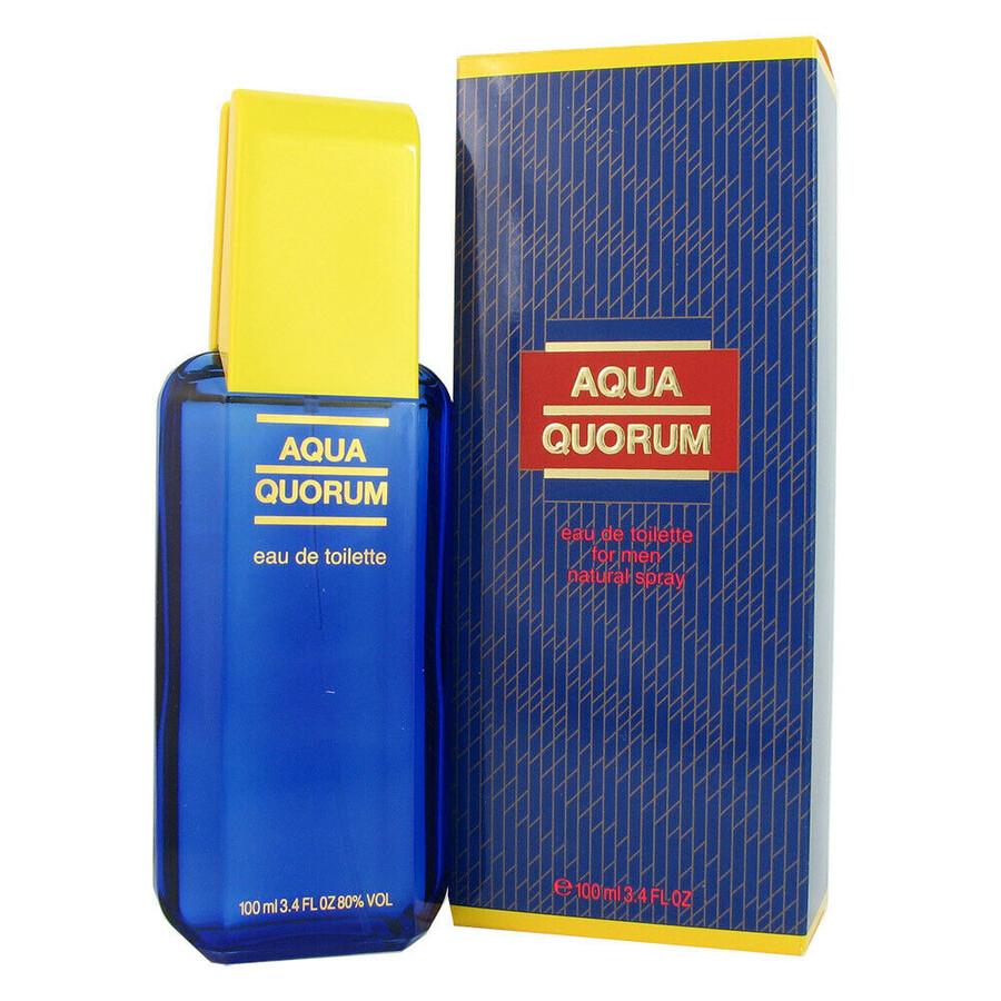Puig Aqua Quorum by Puig EDT Spray 3.4 oz (m) 8411061561904 - Fragrances,  Aqua Quorum - Jomashop