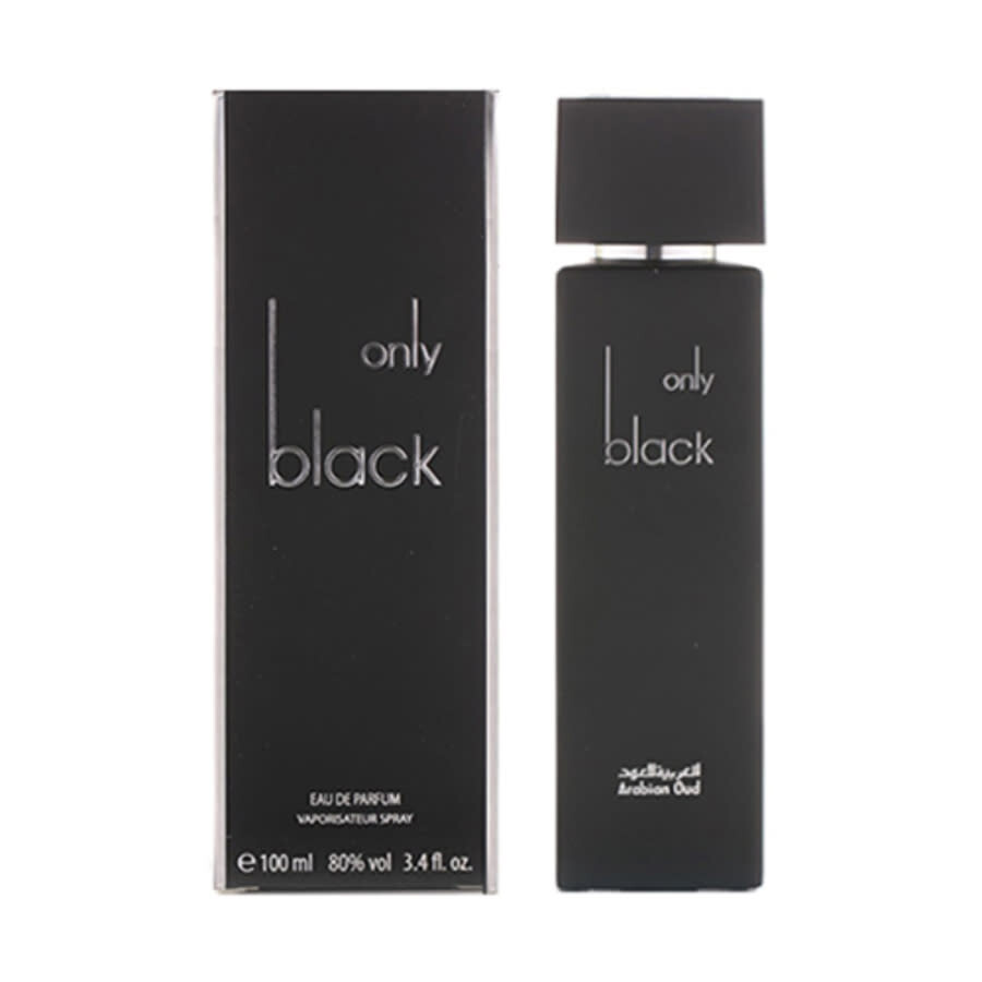 Arabian Oud Men's Only Black EDP Spray 3.38 oz Fragrances