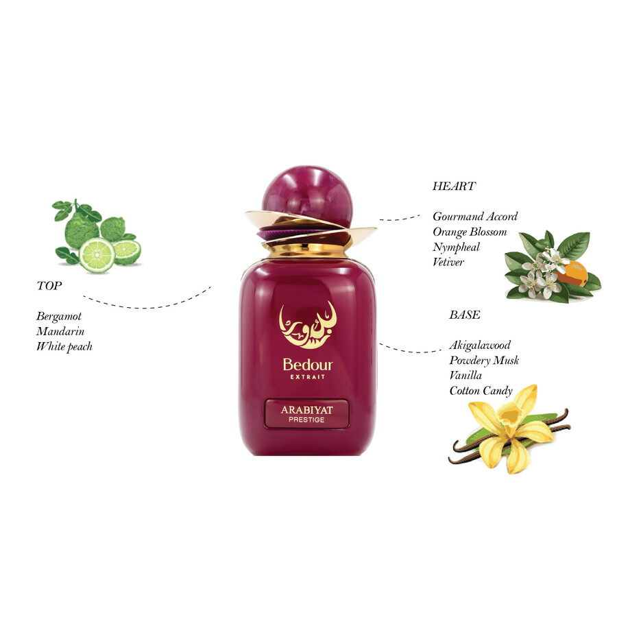 Arabiyat Prestige Ladies Bedour Extrait Edp Spray 3.4 oz Fragrances 6290102031987