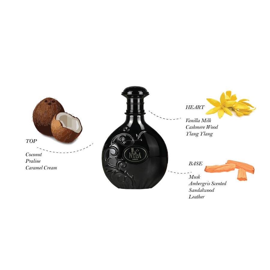 Arabiyat Prestige Ladies Nyla Suede Edp Spray 2.7 oz Fragrances 6290361911570