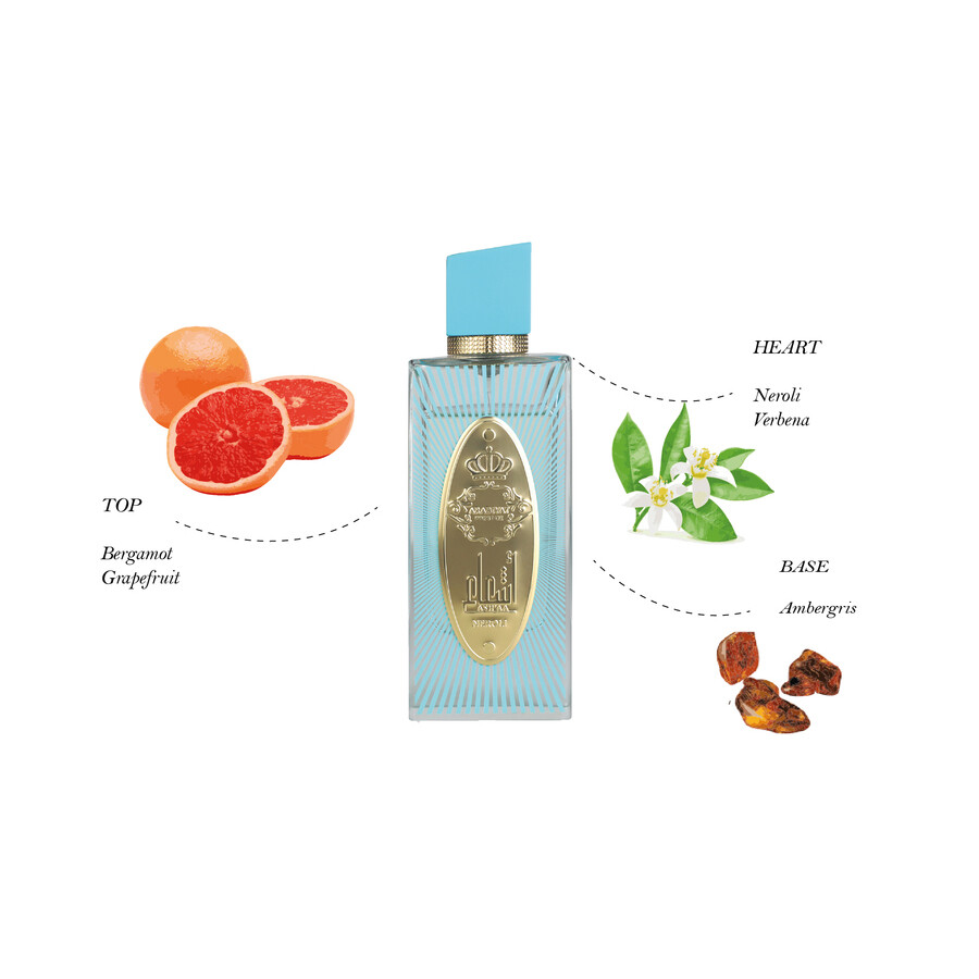 Arabiyat Prestige Men's Asha'a Neroli Edp Spray 3.7 oz Fragrances 6290361912256