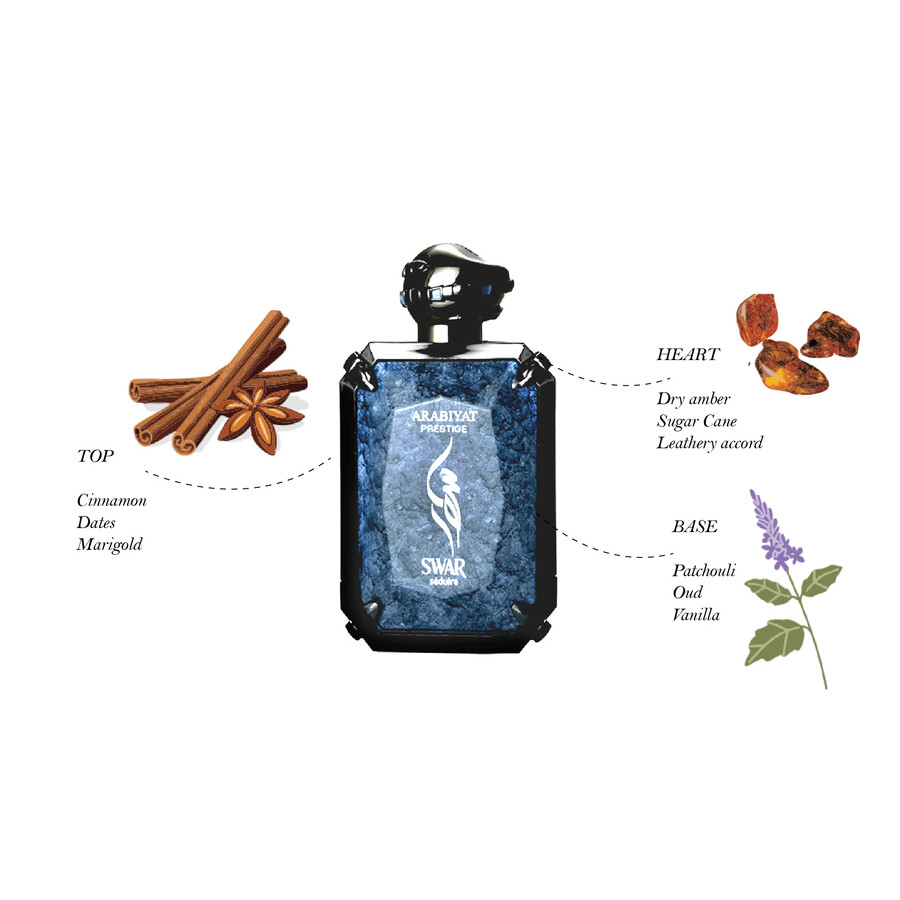 Arabiyat Prestige Men's Swar Seduire Edp Spray 3.4 oz Fragrances 6290361912423