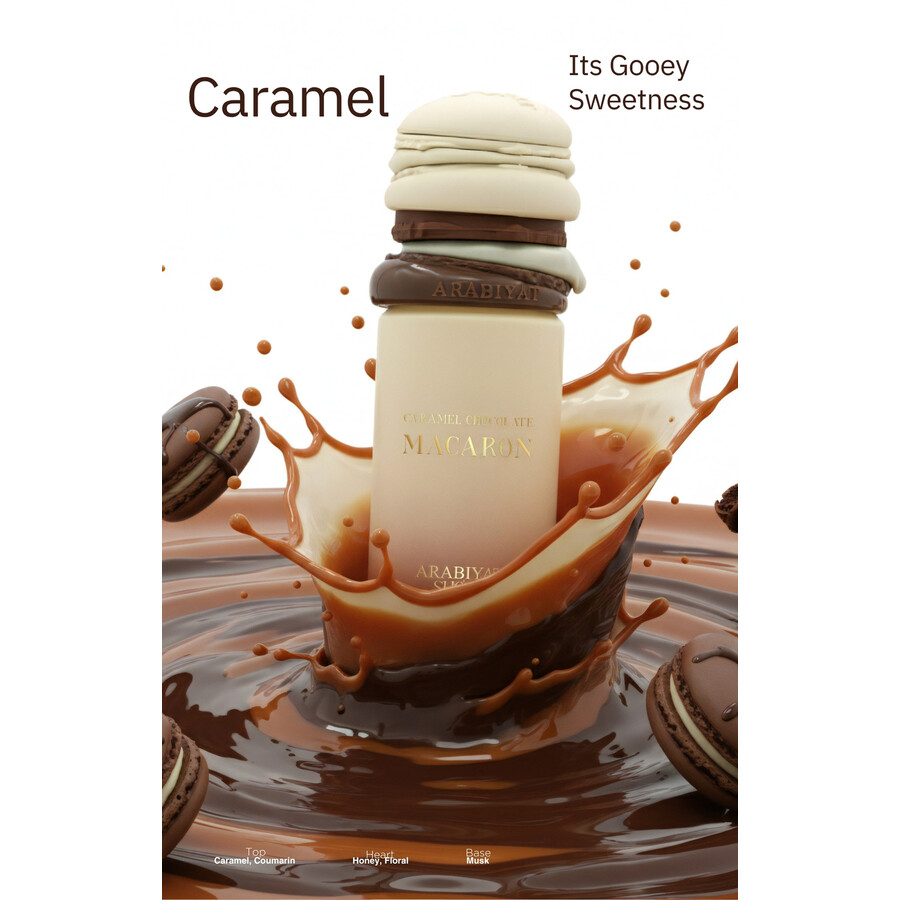 Arabiyat Sugar Unisex Caramel Chocolate Macaron Edp Spray 3.4 oz Fragrances 6290361917114