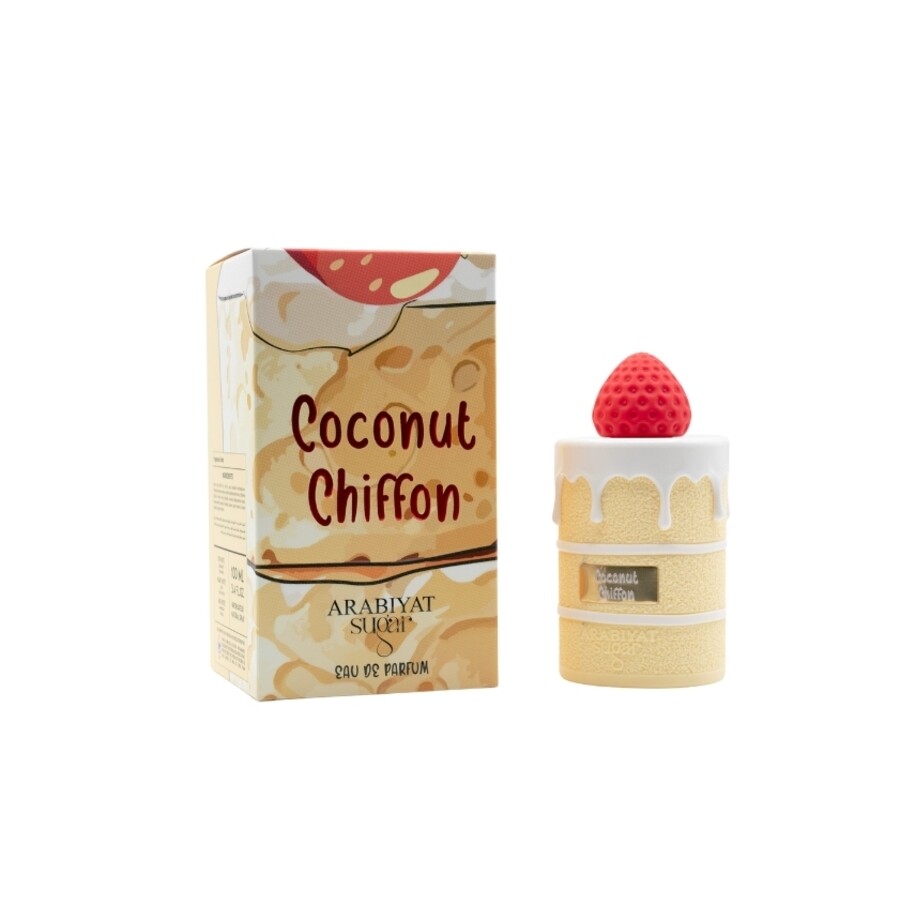 Arabiyat Sugar Unisex Coconut Chiffon Edp Spray 3.4 oz Fragrances 6290361916964