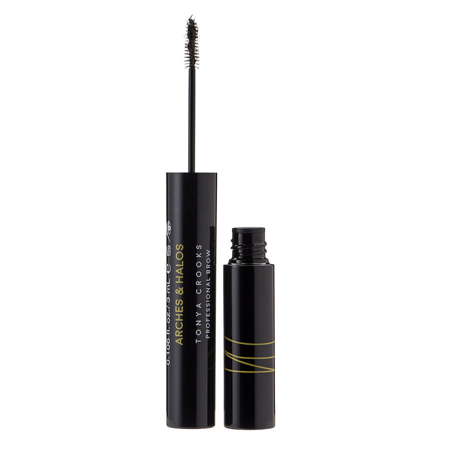 Arches & Halos Ladies Microfiber Tinted Brow Mousse 0.106 oz Dark Brown Makeup 818881021072 In Brown