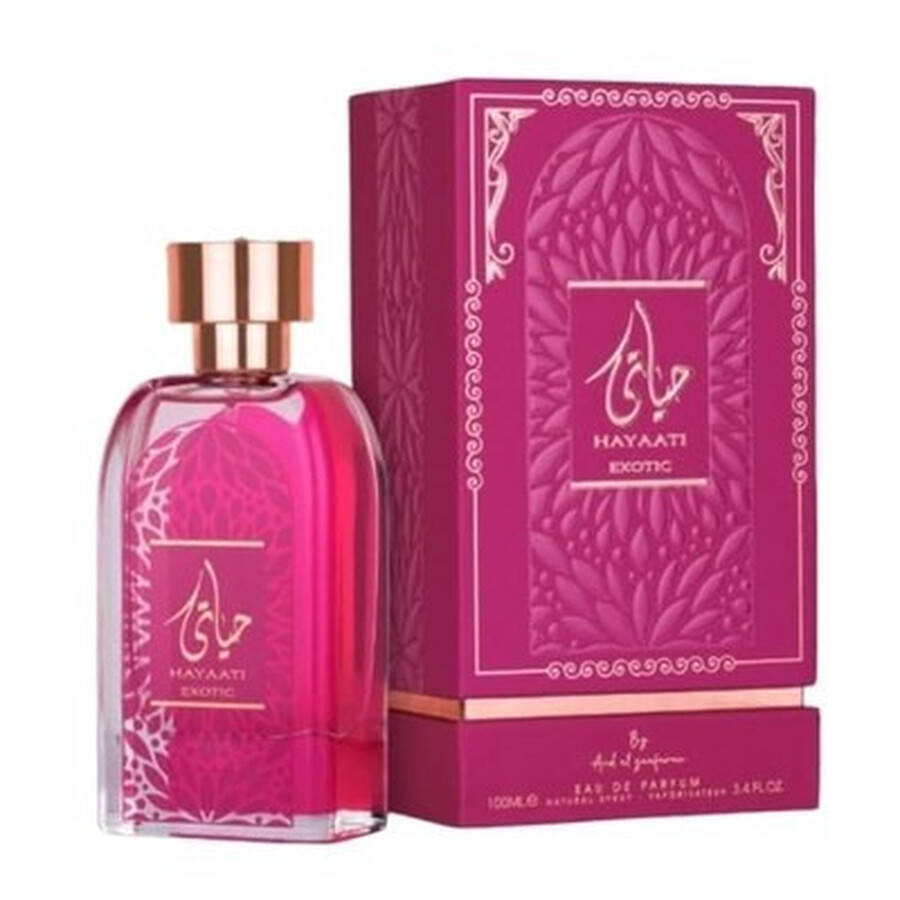 Ard Al Zaafaran Ladies Hayaati Exotic Edp Spray 3.4 oz Fragrances 6430021525468