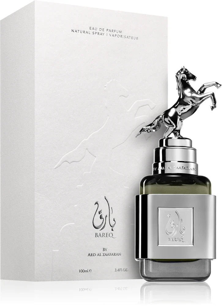 Ard Al Zaafaran Unisex Bareq Edp Spray 3.4 oz Fragrances 6295199792346 In Gray
