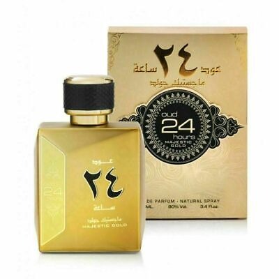 Ard Al Zaafaran Unisex Oud 24 Hours Majestic Gold EDP Spray 3.4 oz