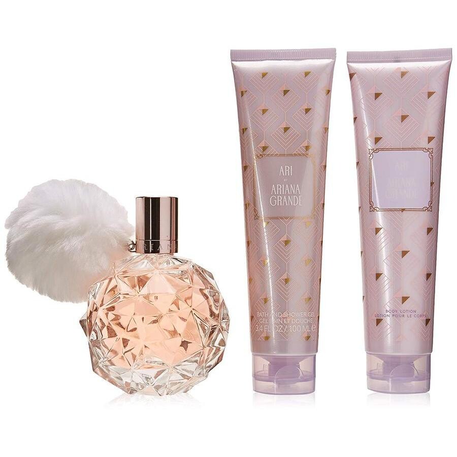 Ariana Grande Ladies Ari Gift Set Fragrances 812256024705 In Pink/purple/red/beige