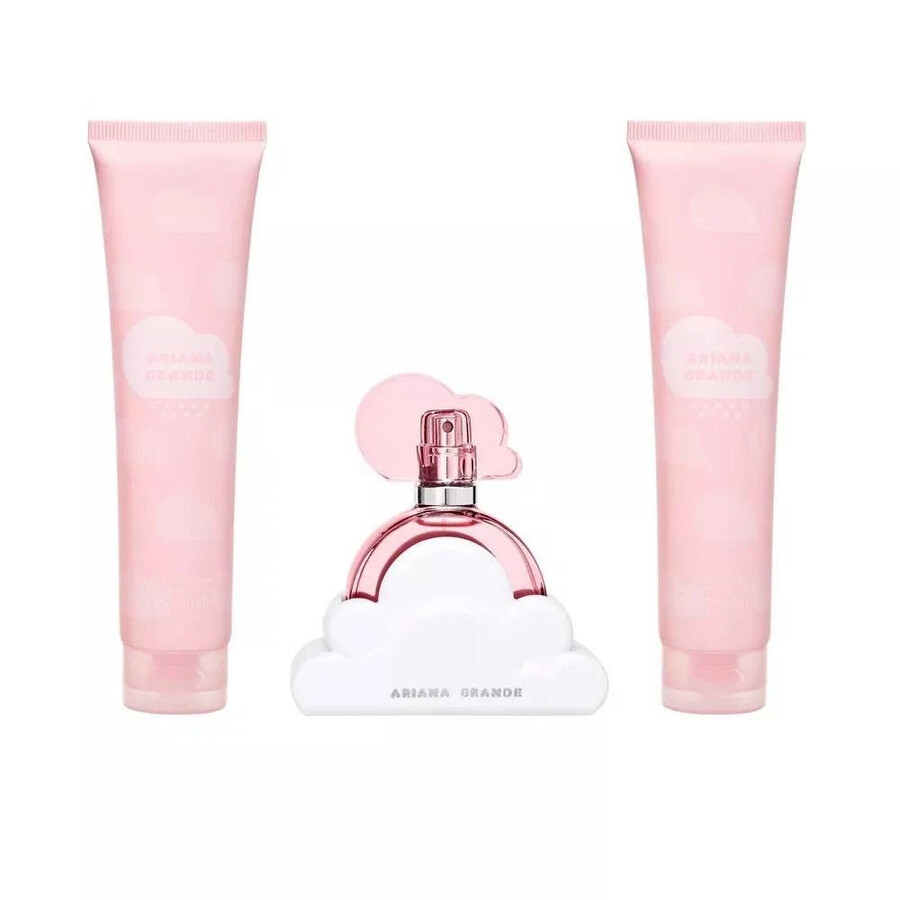 Ariana Grande Ladies Cloud Pink Gift Set Fragrances 810101507151 In Transparent
