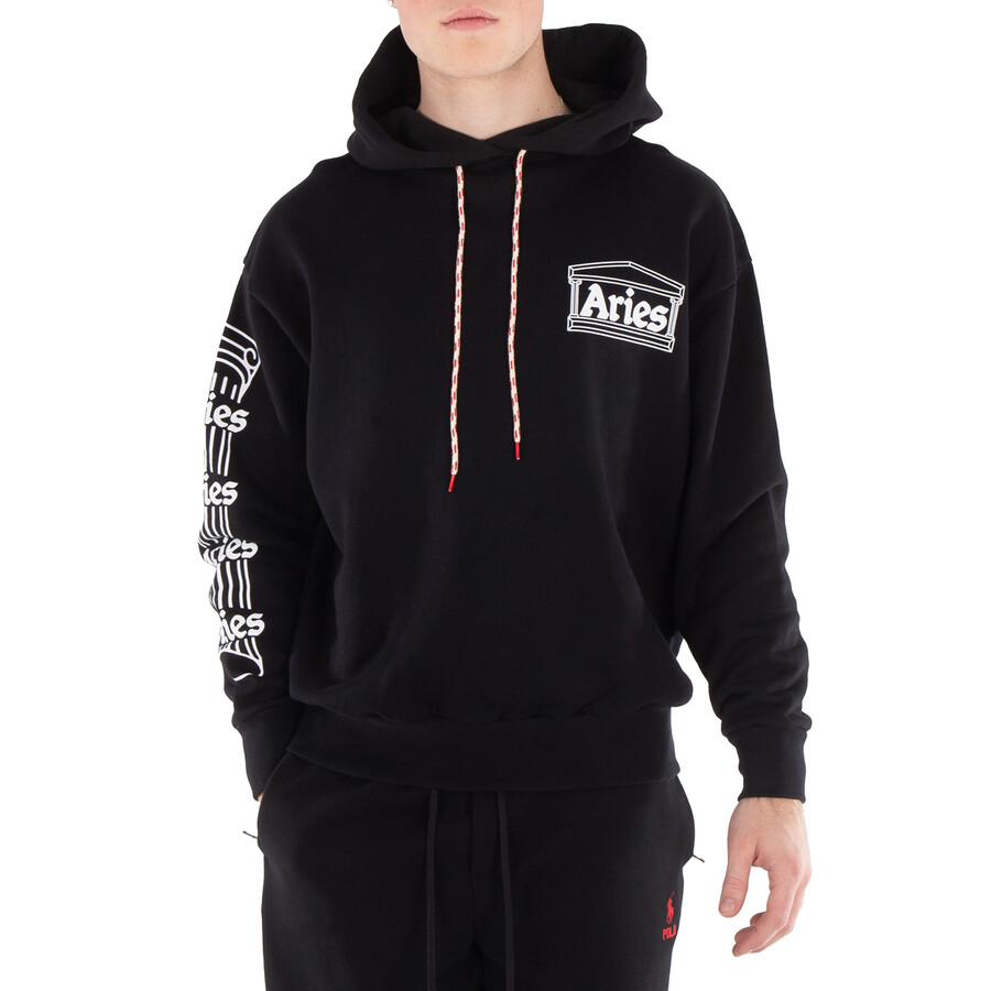 Column Cotton Hoodie