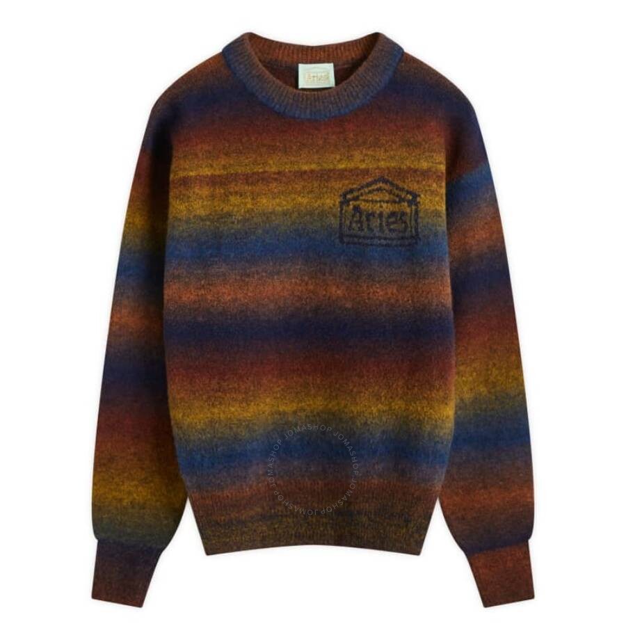 Aries Boucle Space Dye Knit Sweater